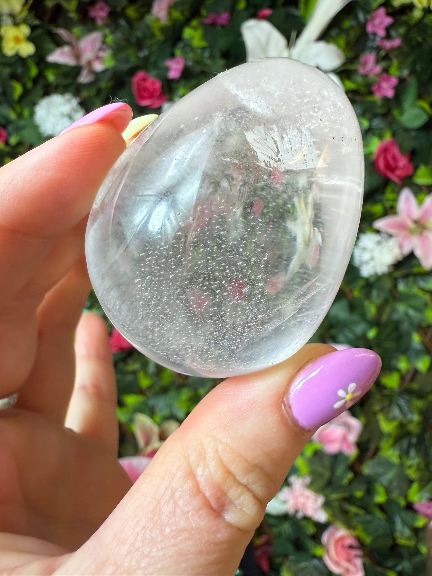 Clear Quartz Egg