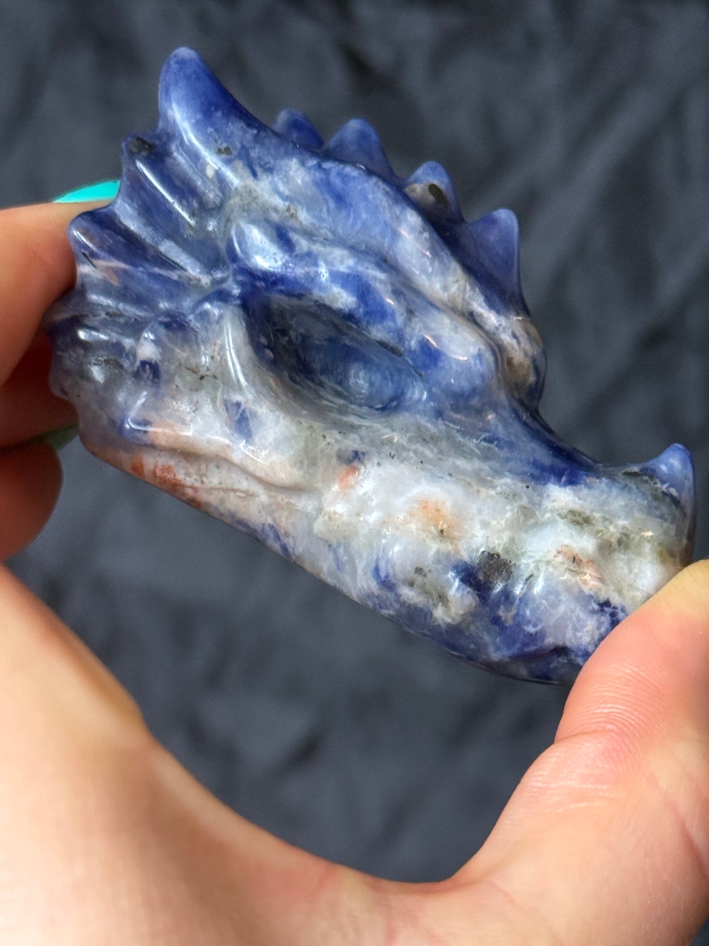 Sodalite Dragon