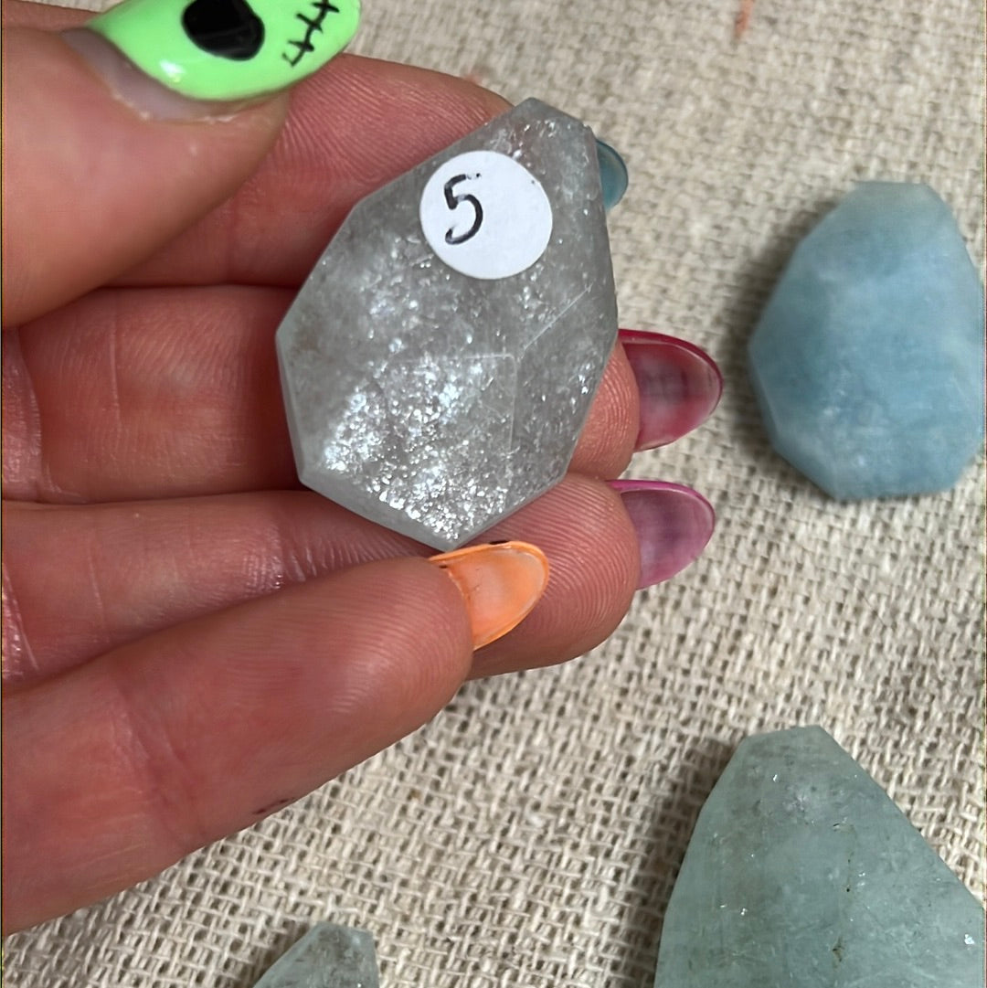 Aquamarine Mini Freeform - AA Grade