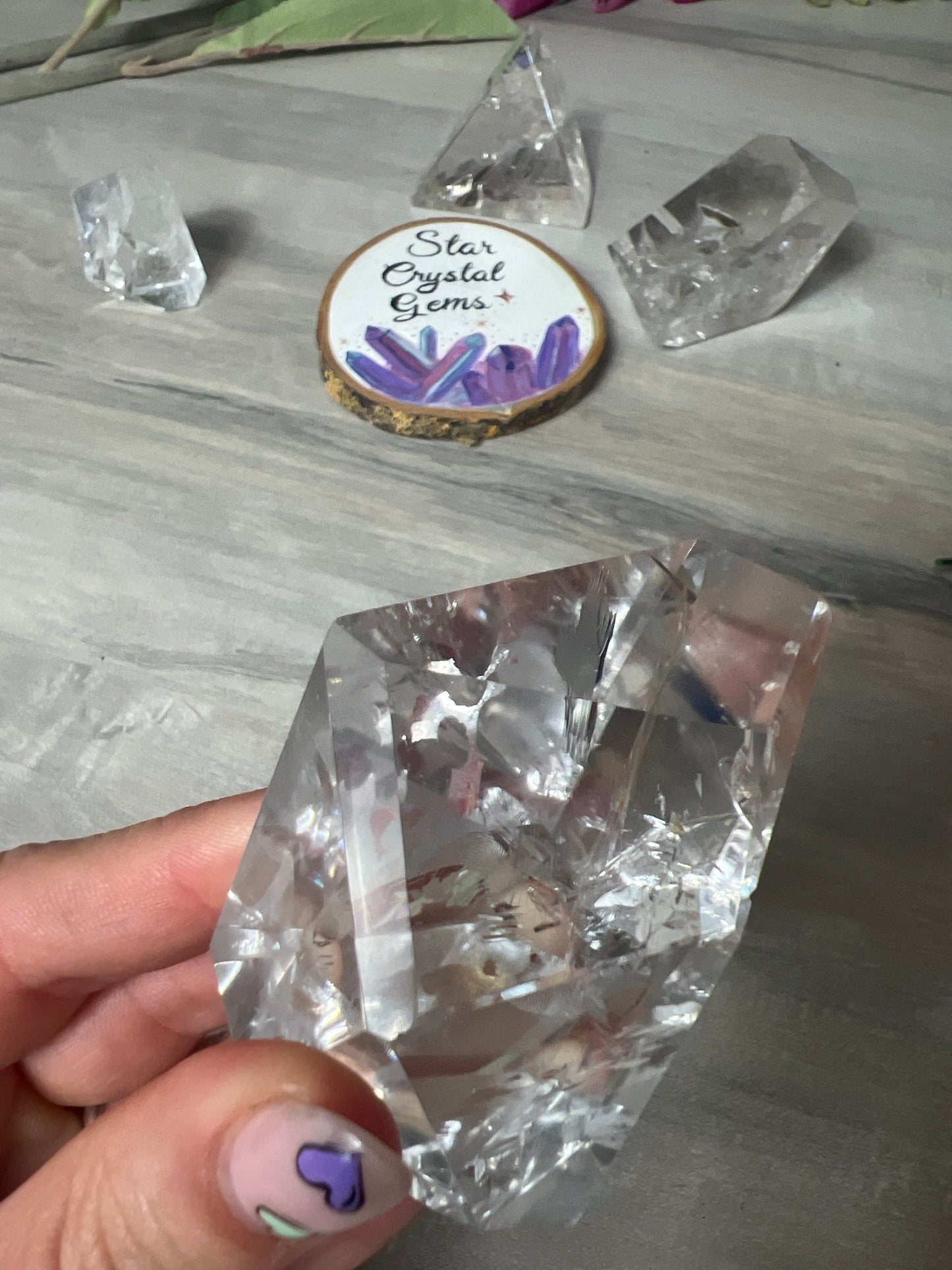 High grade Clear Quartz Freeform