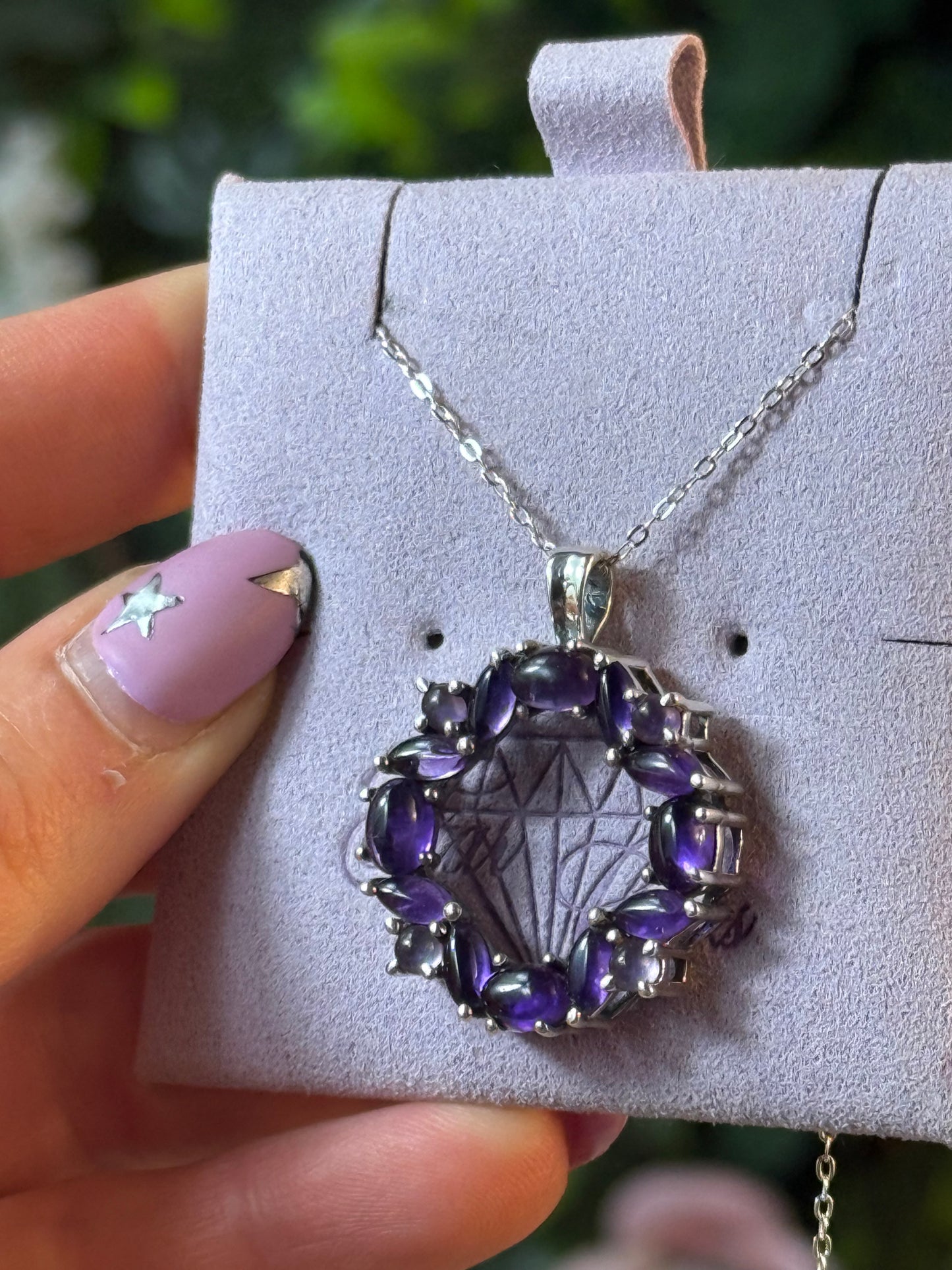 Amethyst 925 Sterling Pendant