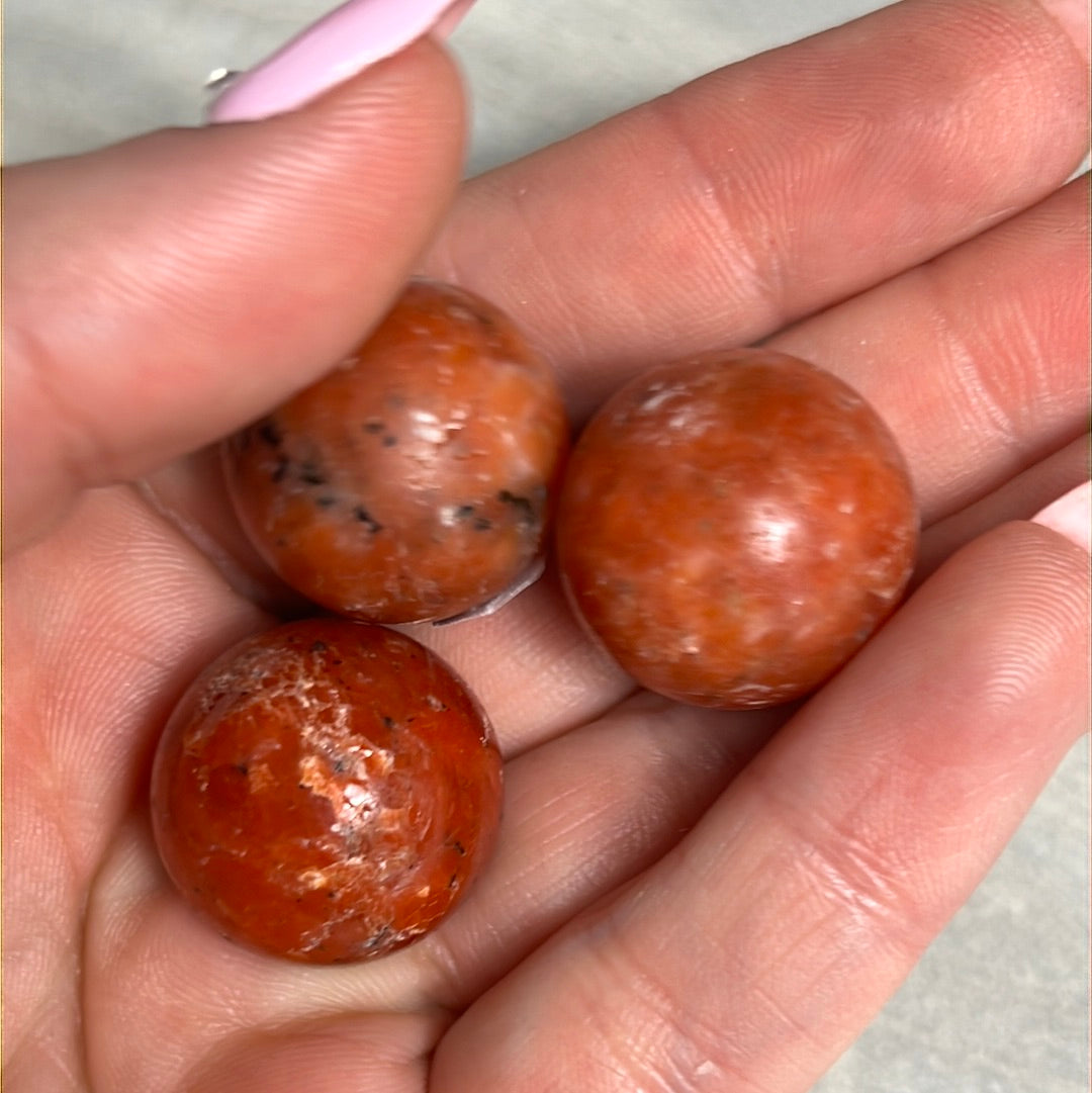 Orchid Calcite Sphere AA Grade - 20mm