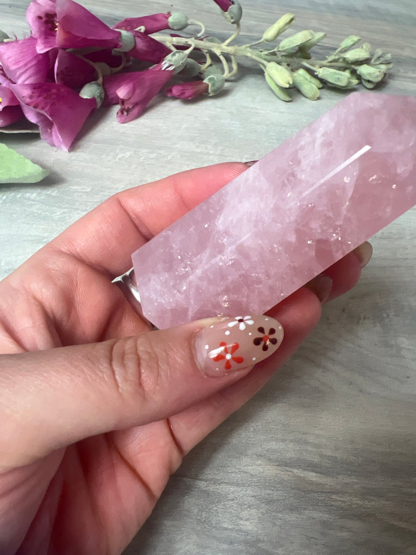 Rose Quartz Tower Point