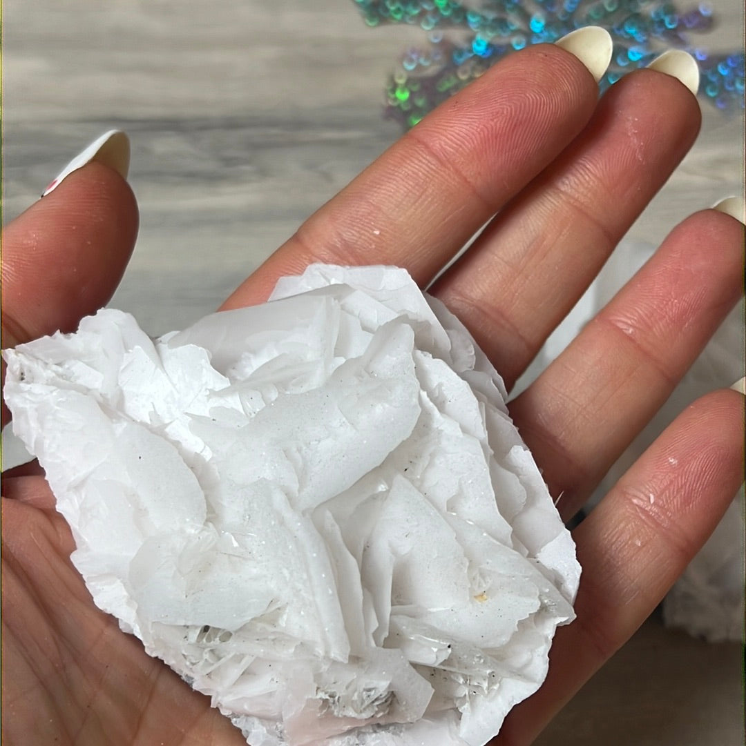 Rose Petal Calcite Specimen