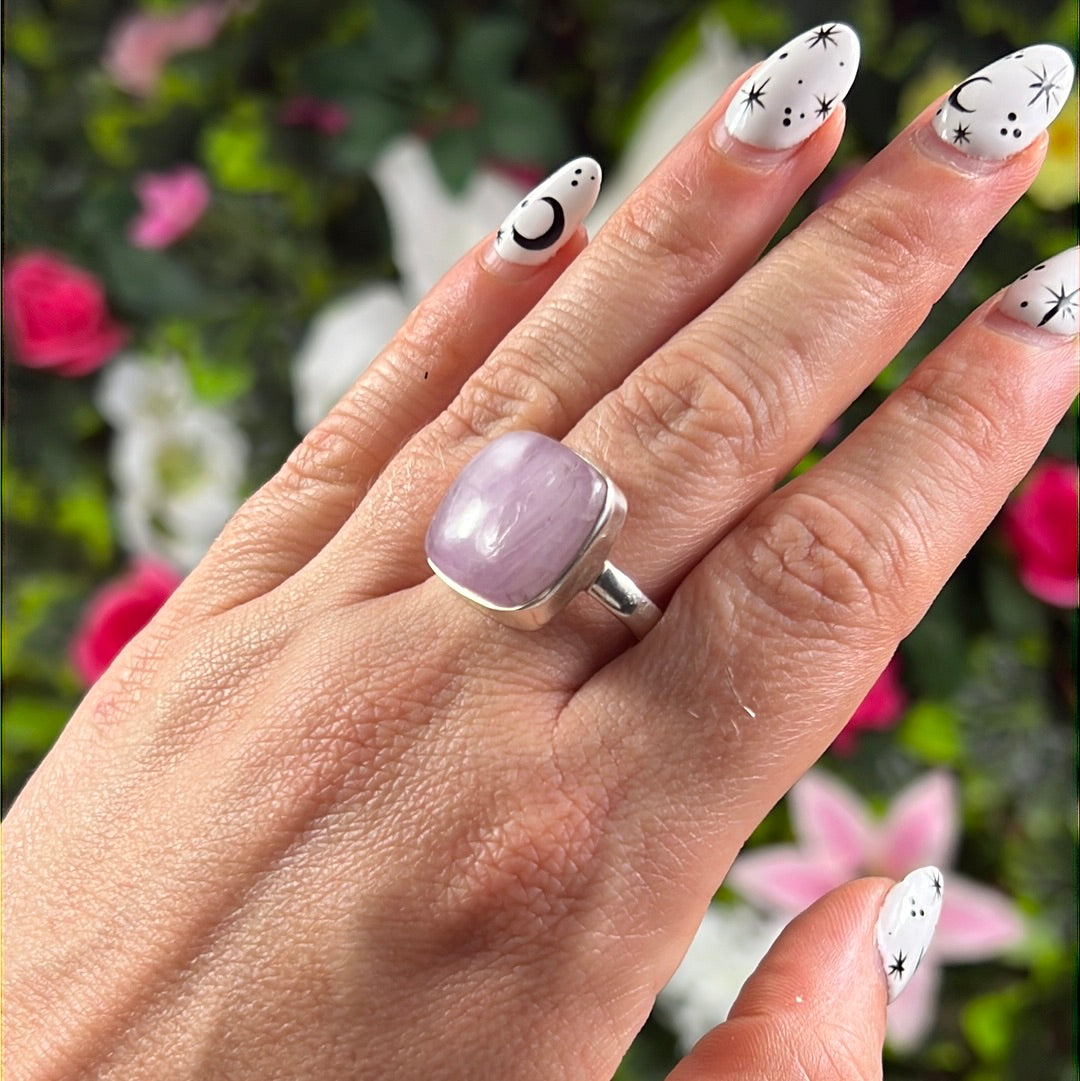 Kunzite 925 Ring - Size S