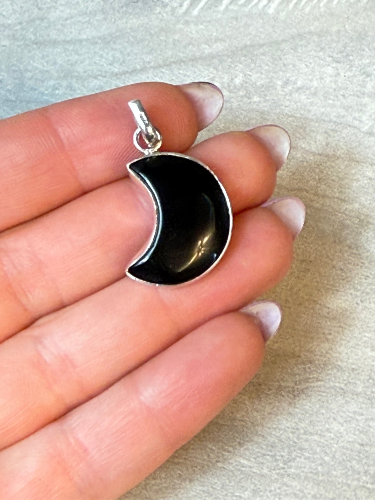 Crescent Moon 925 Pendant