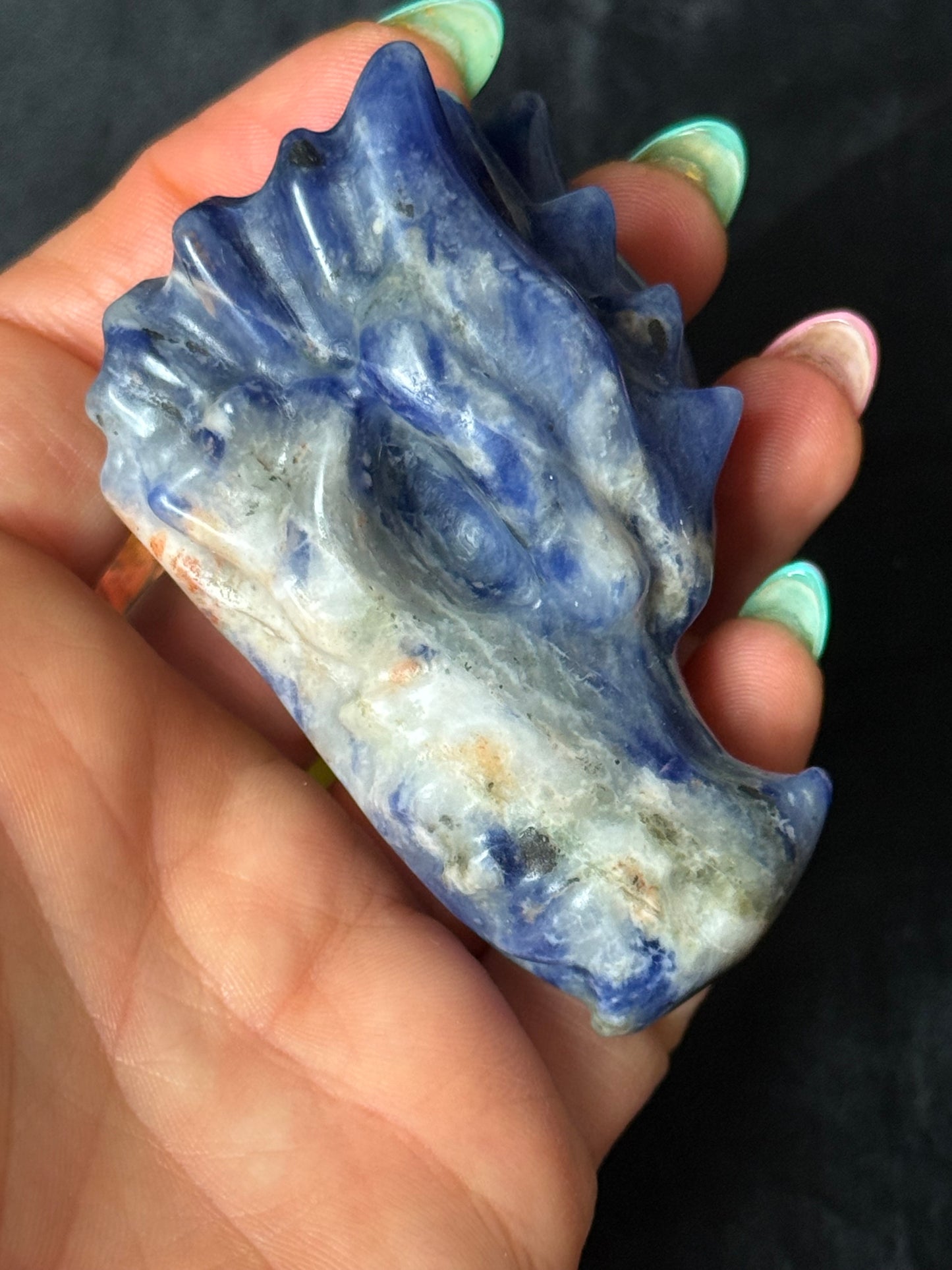 Sodalite Dragon