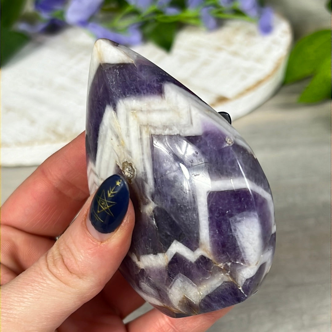 Amethyst Freeform Flame