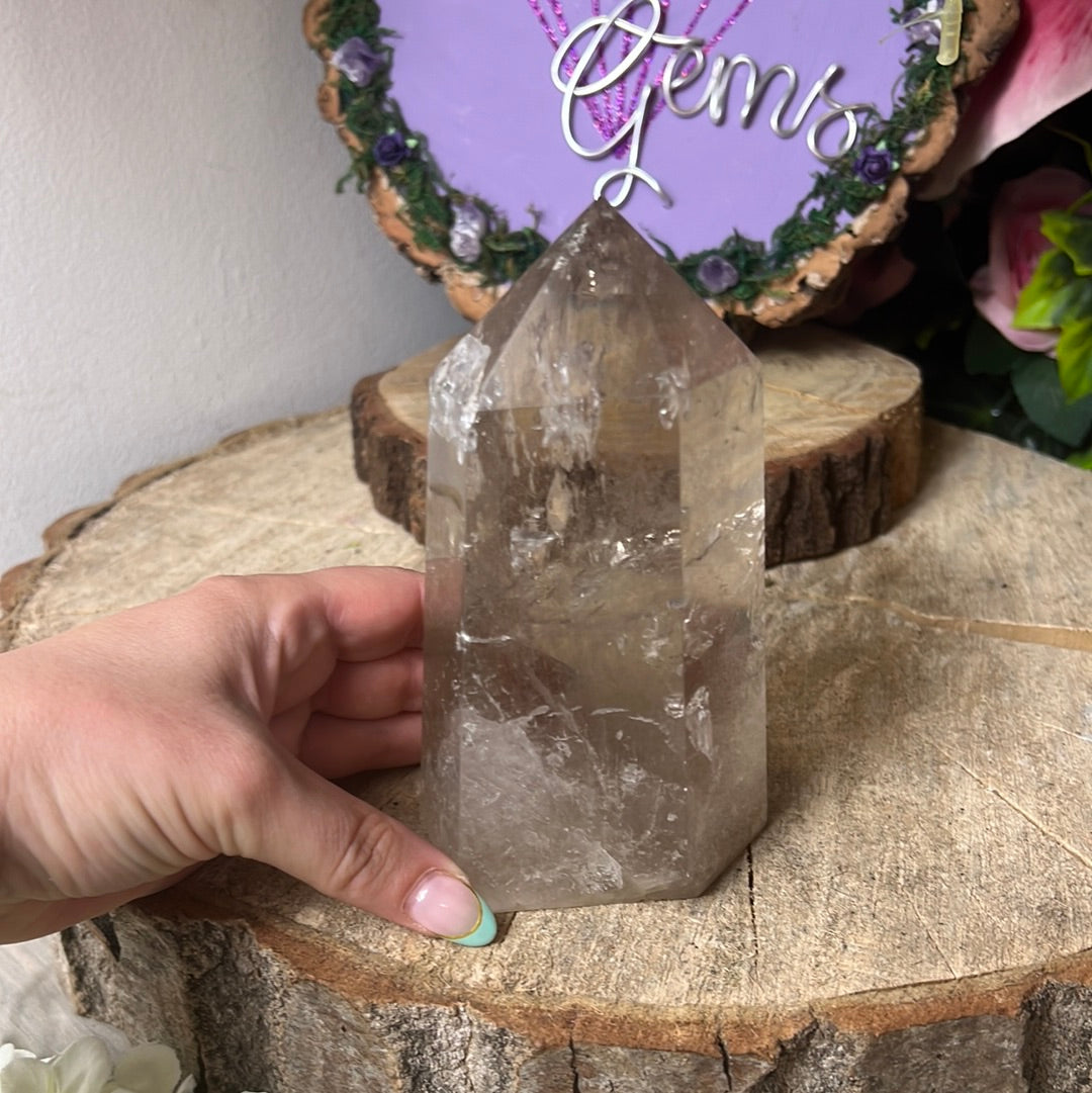 Smoky Quartz Tower Point