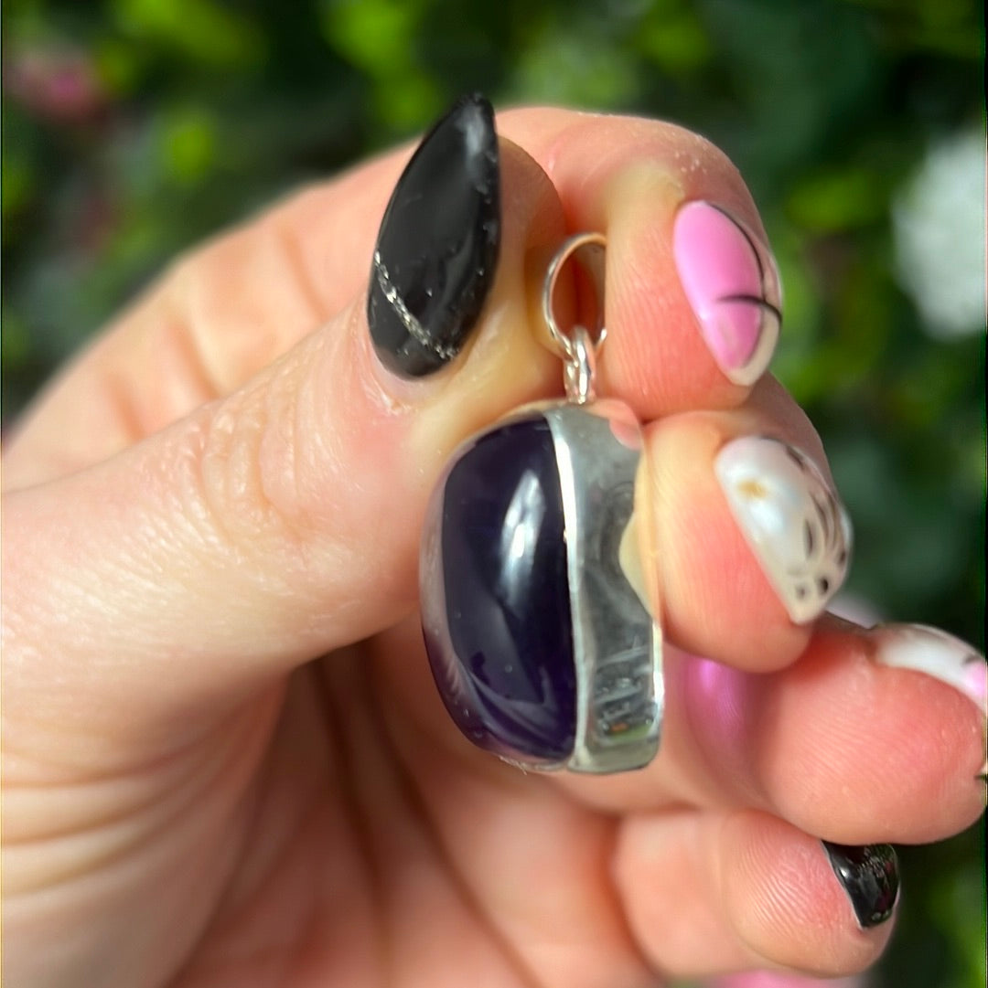 Amethyst 925 Sterling Silver Pendant