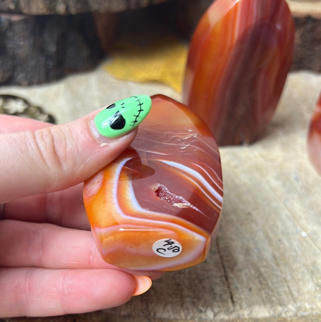 Banded Carnelian Freeform