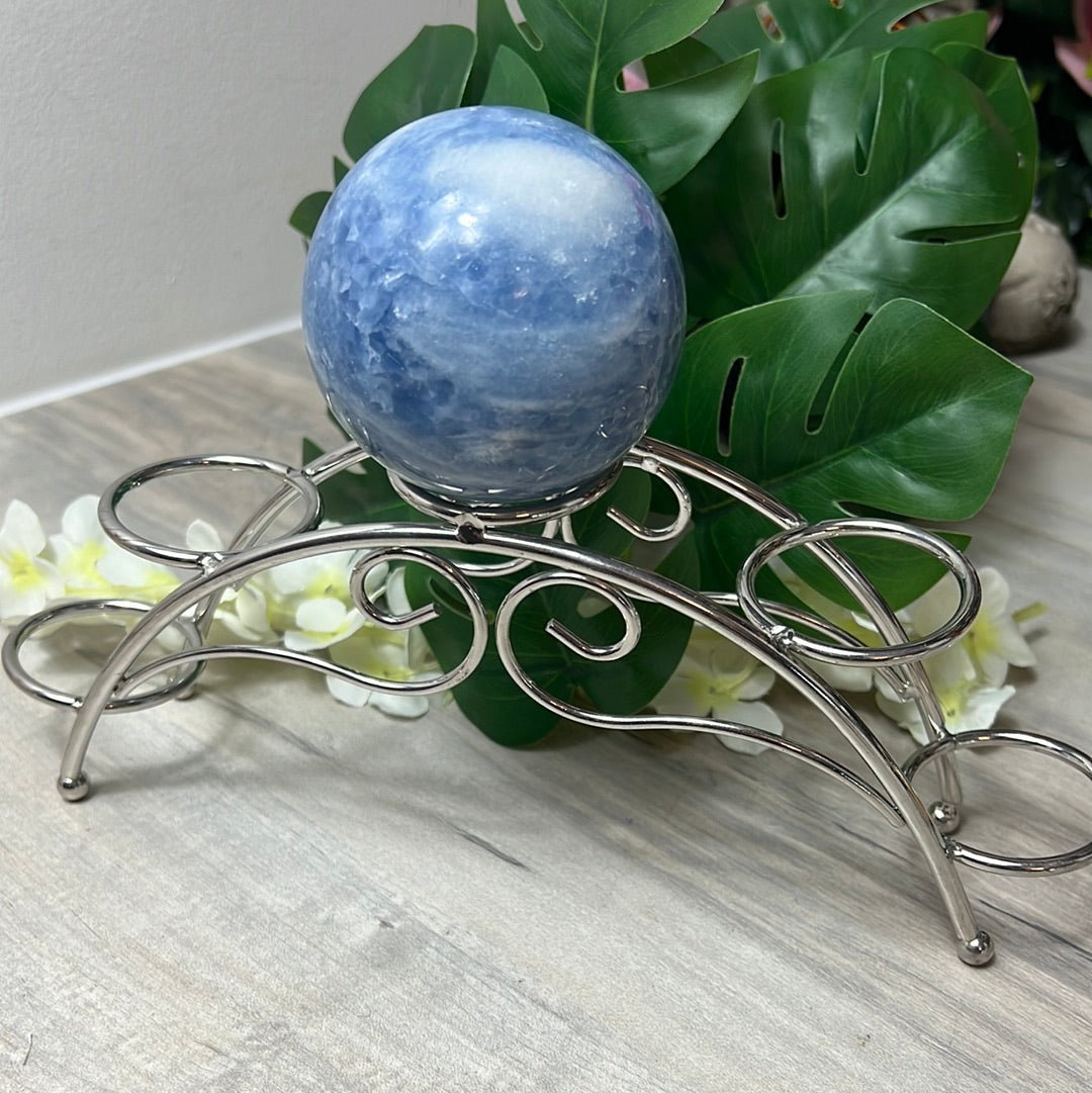 Semi Circle Metal Sphere Display Stand
