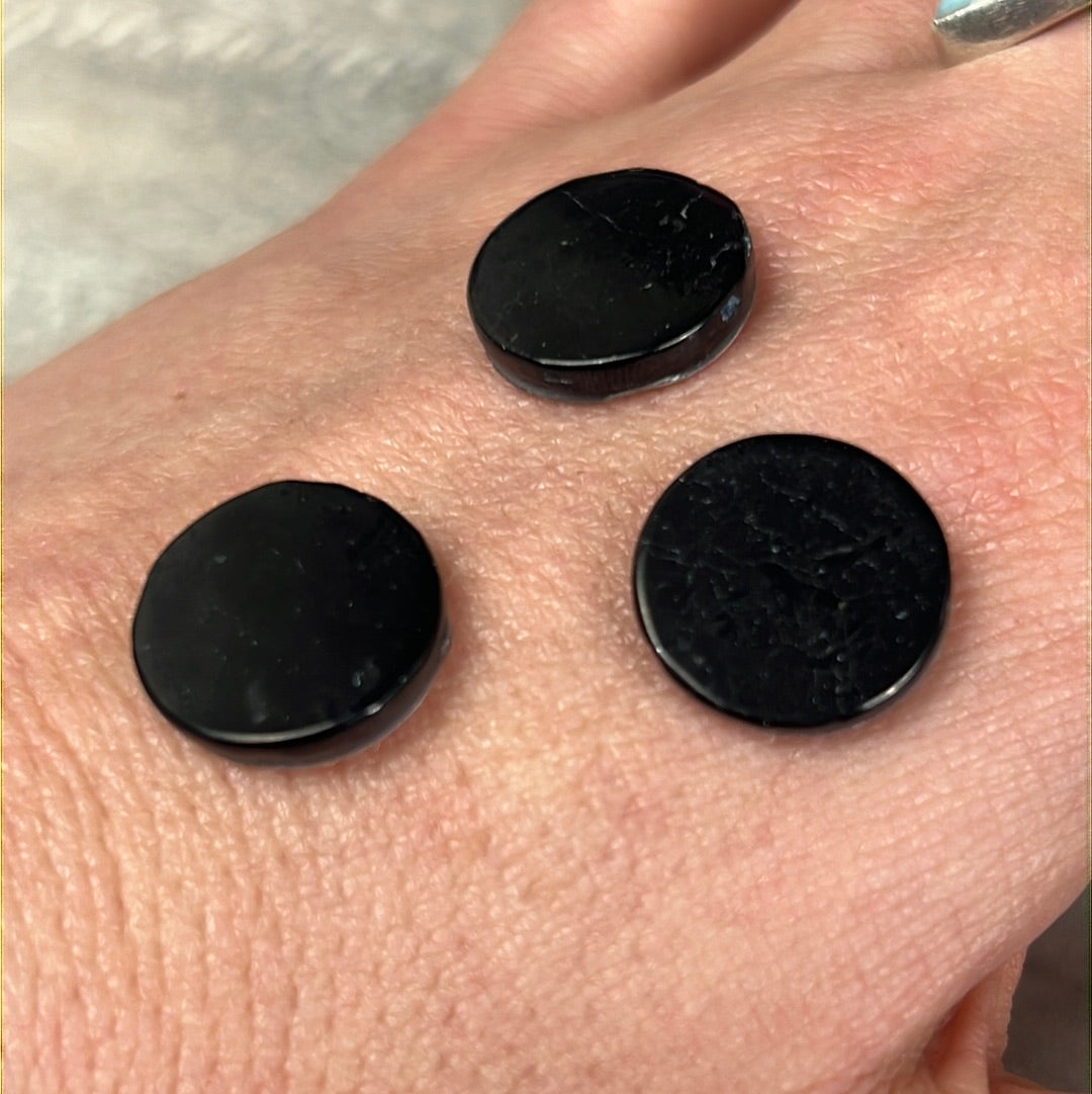 Baby mini Shungite Disc - Phone sticker EMF protector