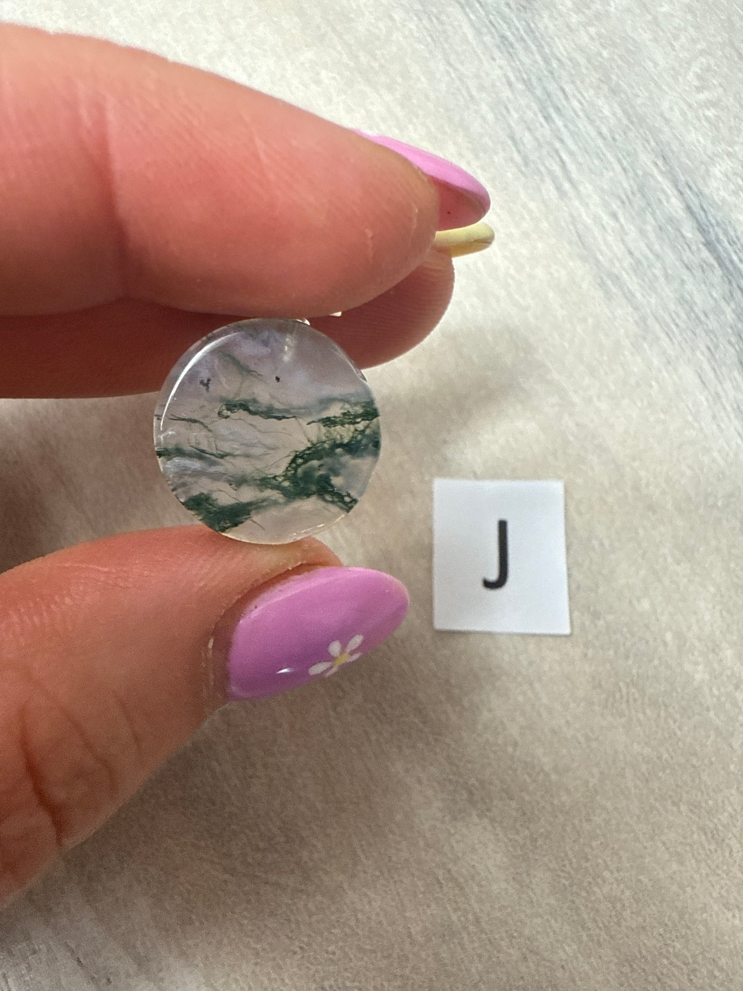 Moss Agate Sterling Pendant