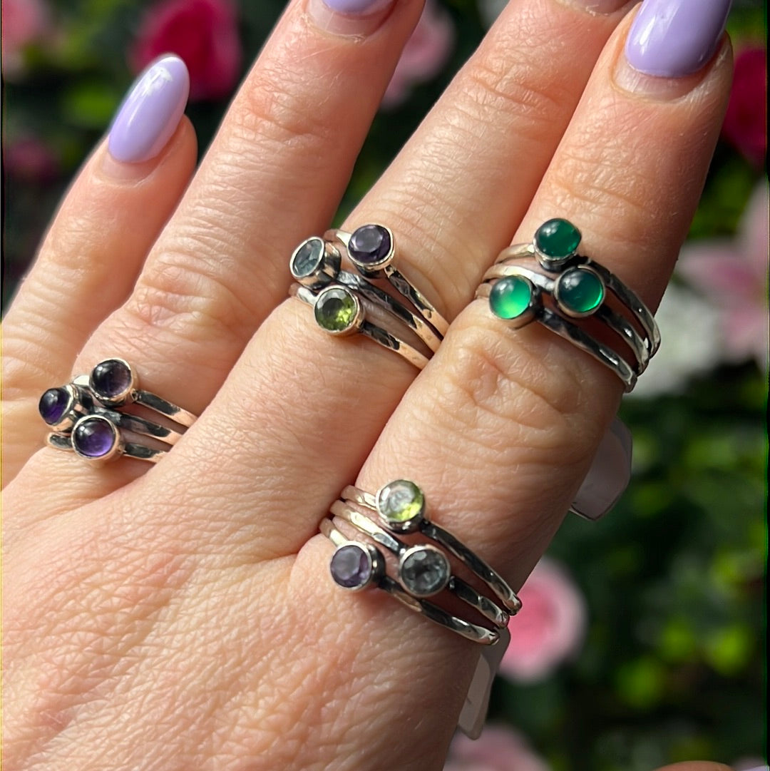 Triple Band Ring Sterling Silver 925