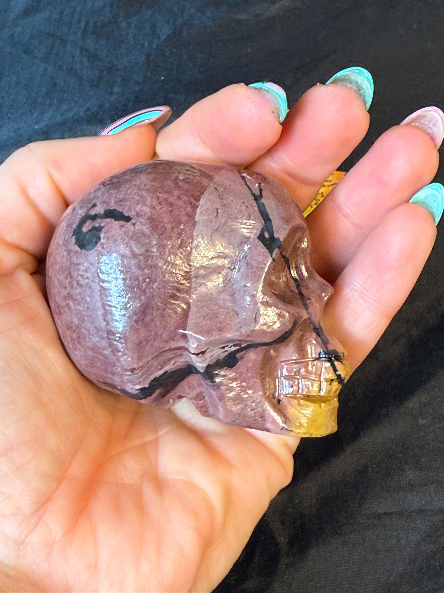 Picture Jasper Skull (mookaite)