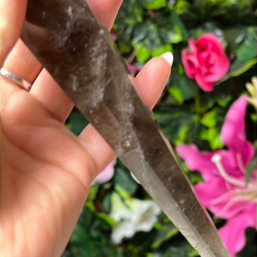 Statement Smoky Citrine Wand