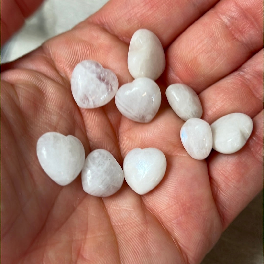Moonstone Mini Heart