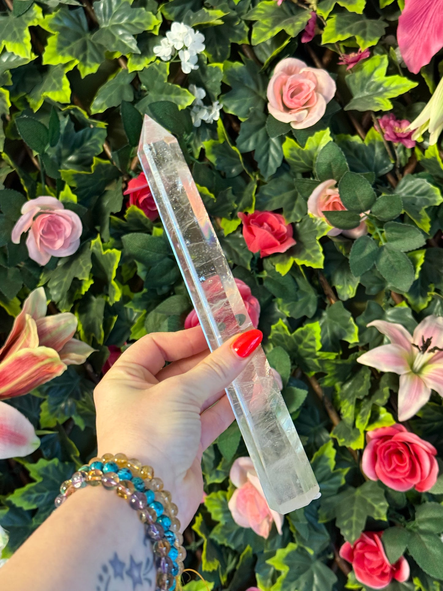 Clear Quartz Tower Point