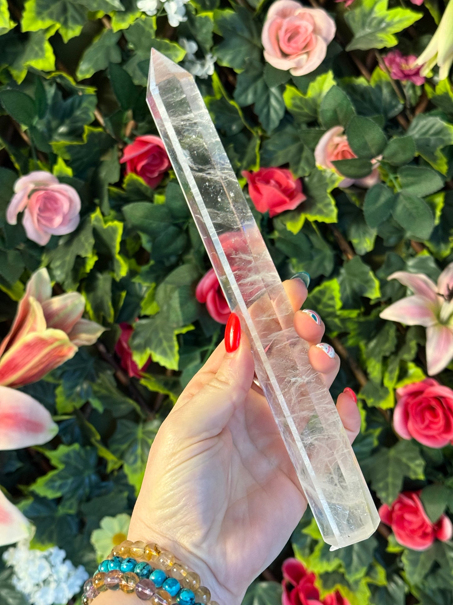 Clear Quartz Tower Point