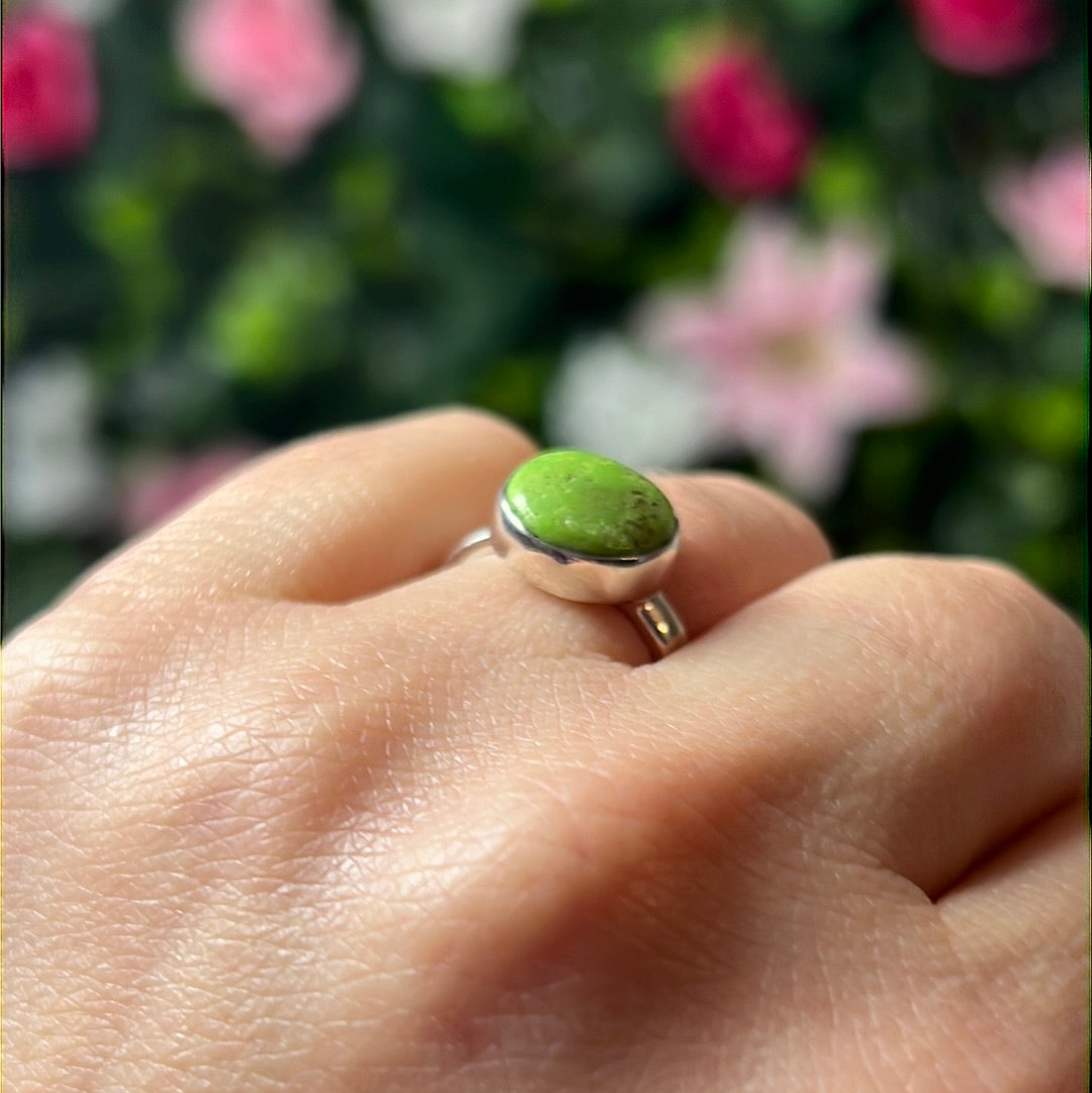 Gaspiete 925 Silver Ring - Size L 1/2 - M