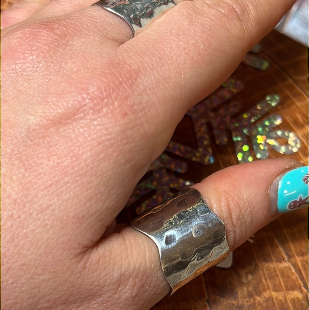 Tala Lani Silver Cuff - 925 Sterling Ring