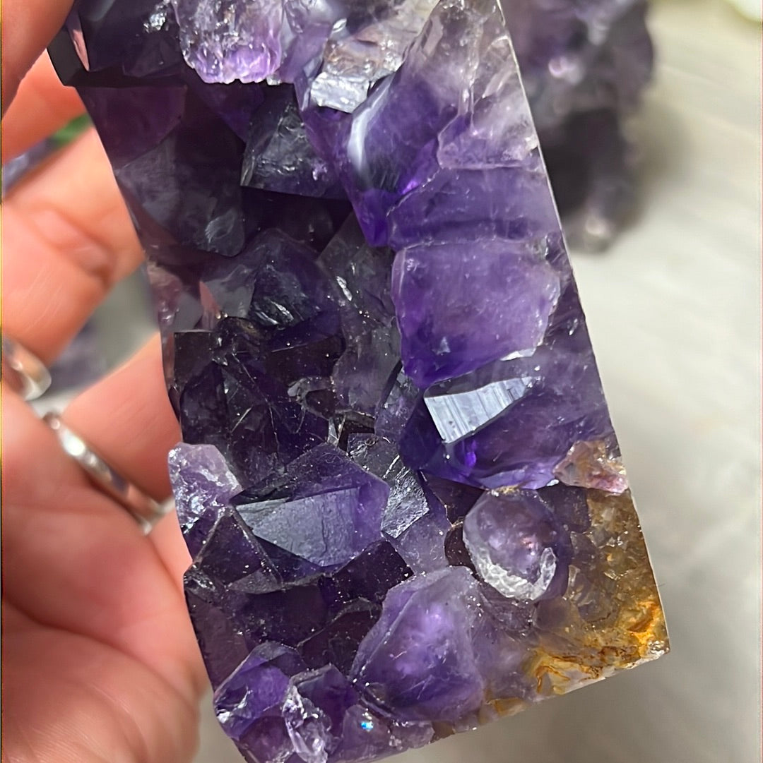 A Amethyst Agate Tower Points