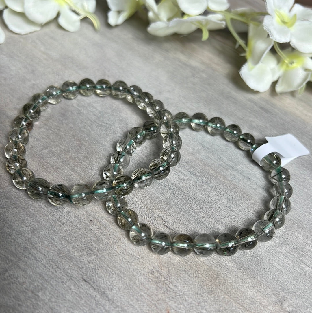 AA Green Rutile Bracelet