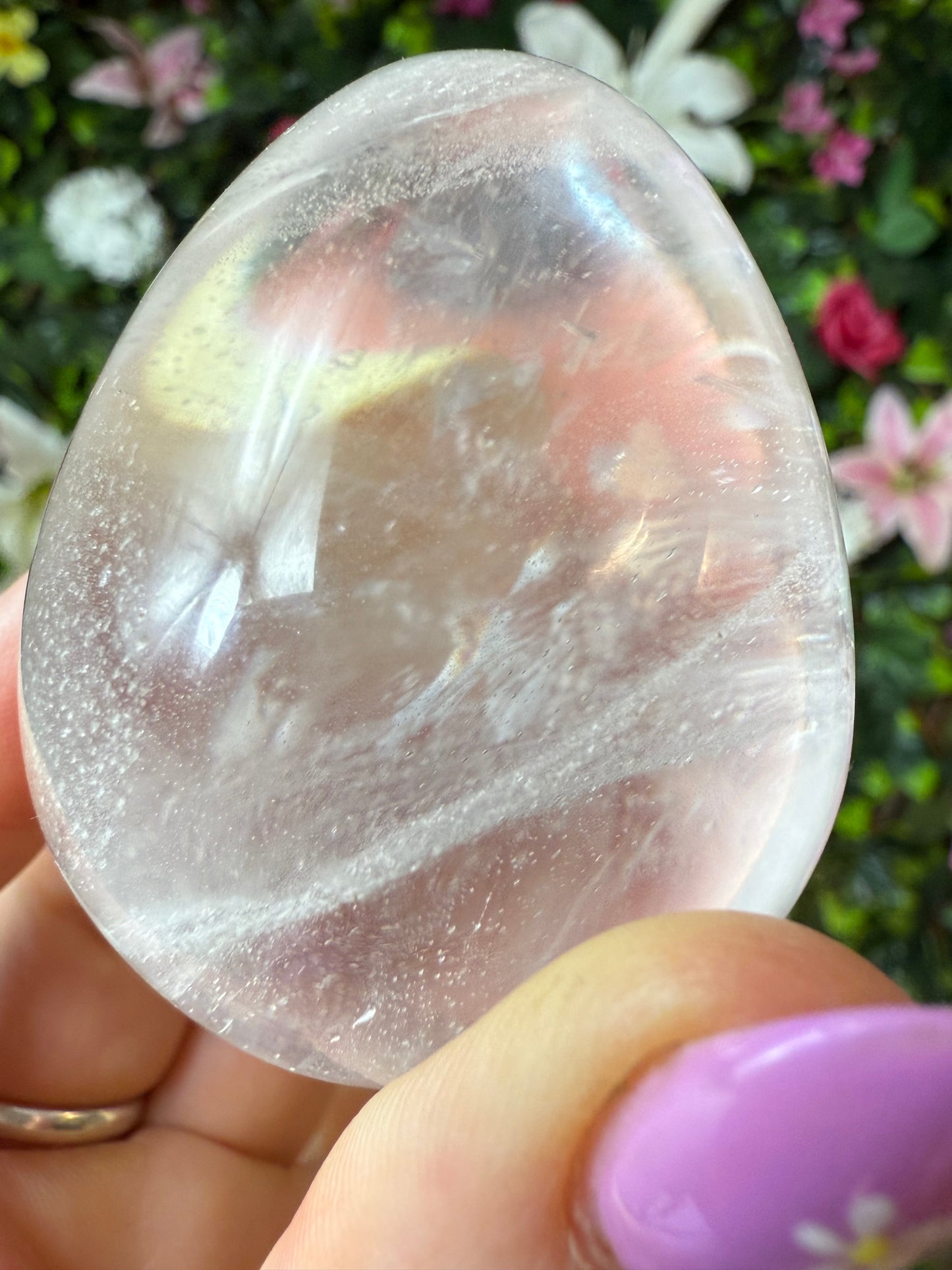 Clear Quartz Egg