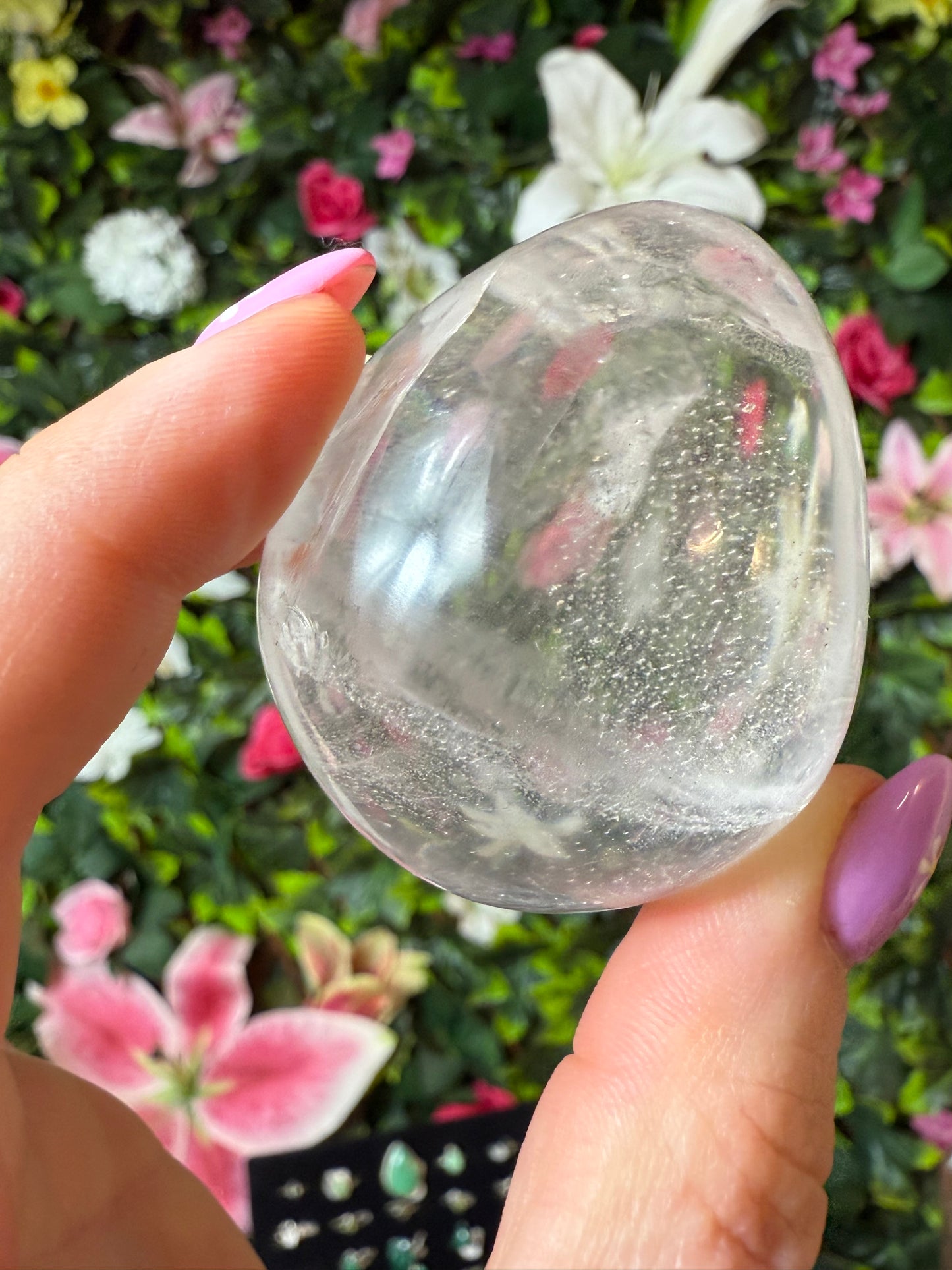 Clear Quartz Egg