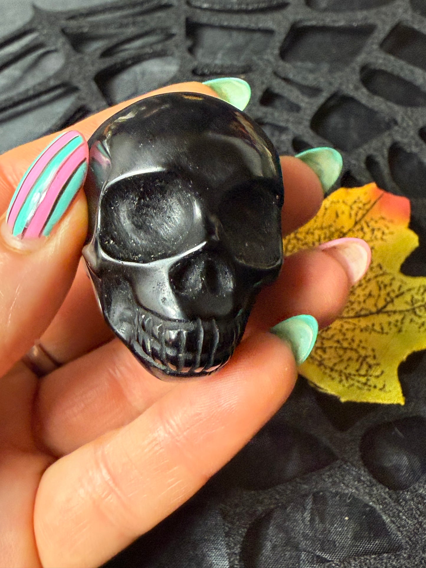 Obsidian Skull