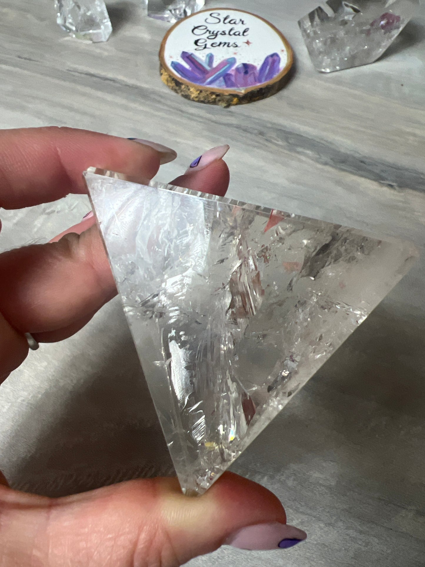 High grade Clear Quartz Freeform