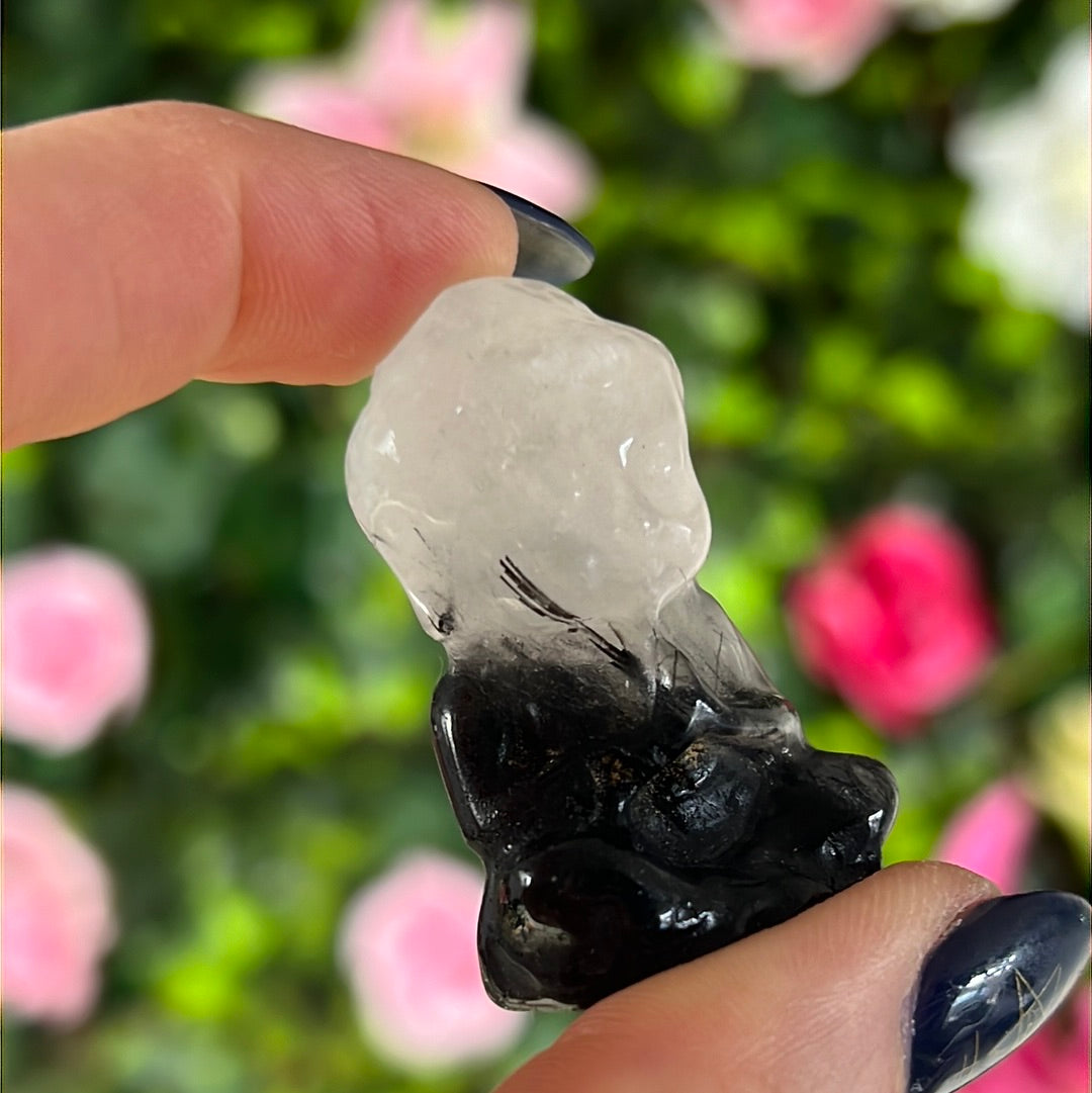 Black Tourmaline Baby Buddha