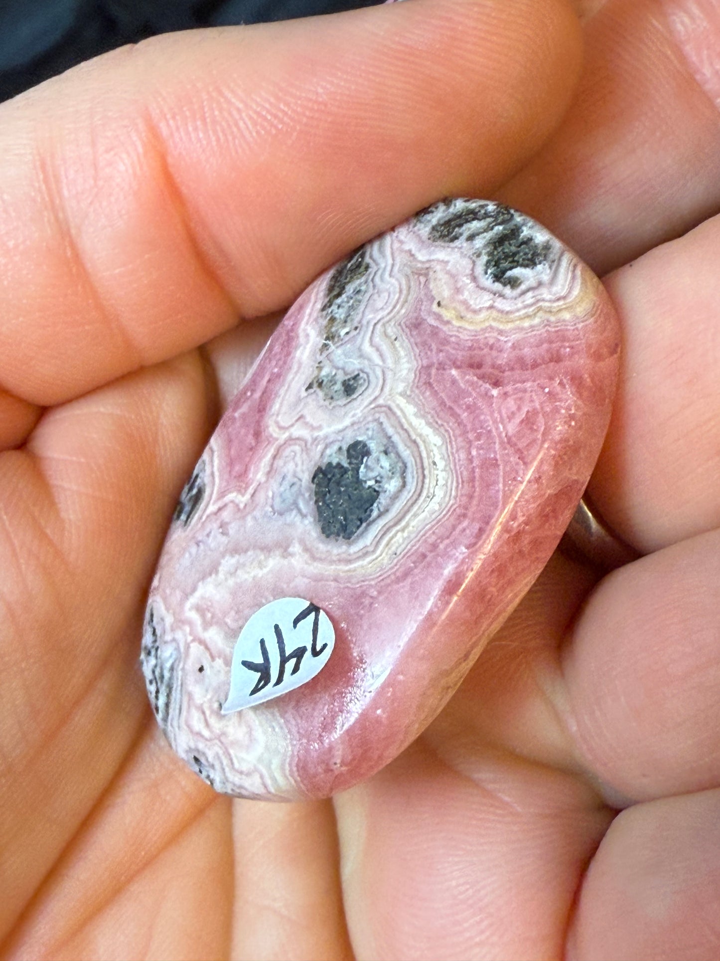 Rhodochrosite Palm