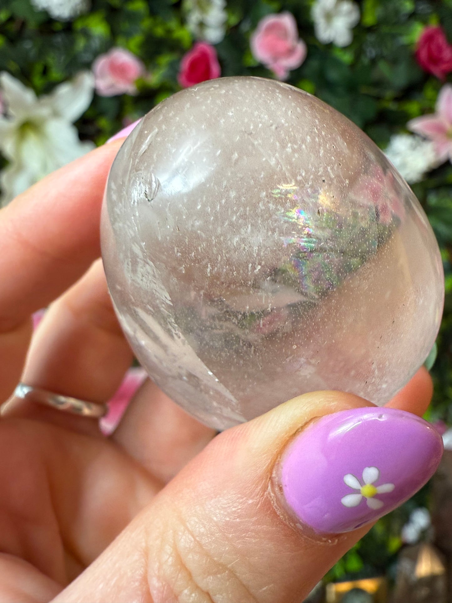 Clear Quartz Egg
