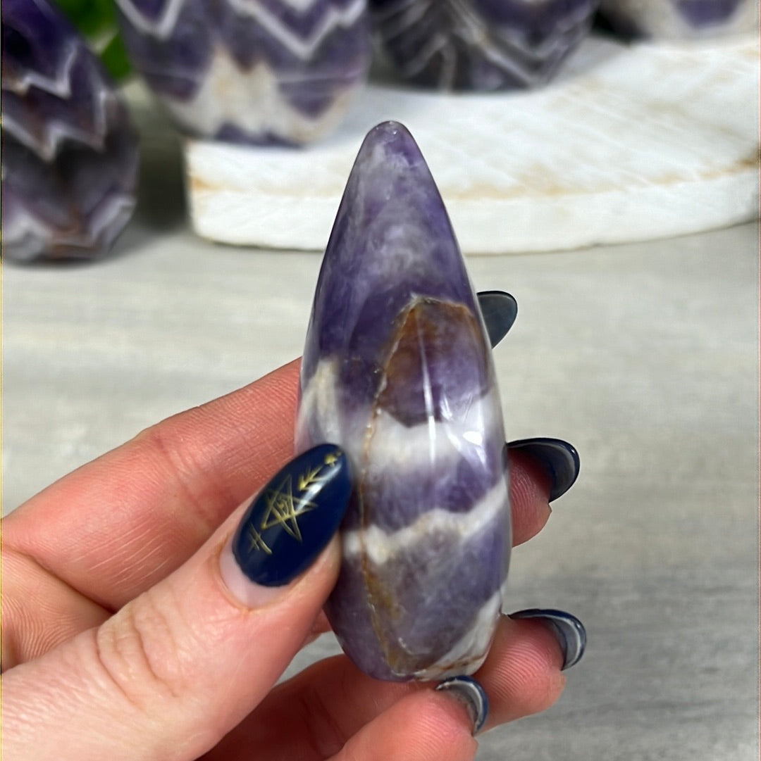 Amethyst Freeform Flame