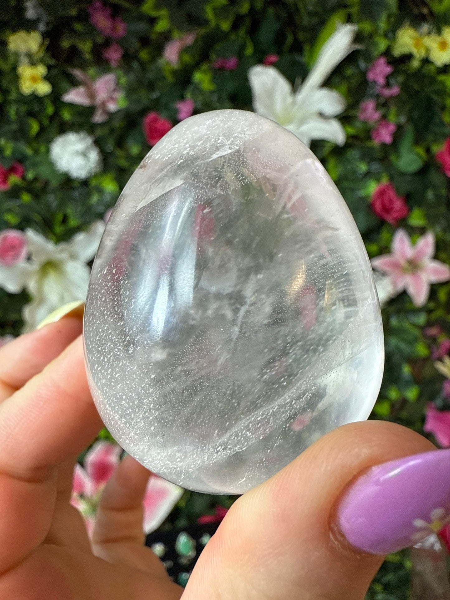 Clear Quartz Egg