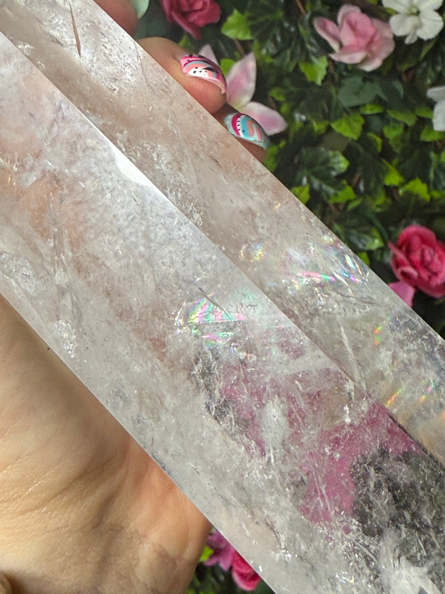 Large Clear Quartz Tower Point