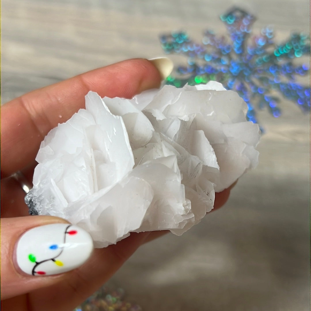Rose Petal Calcite Specimen