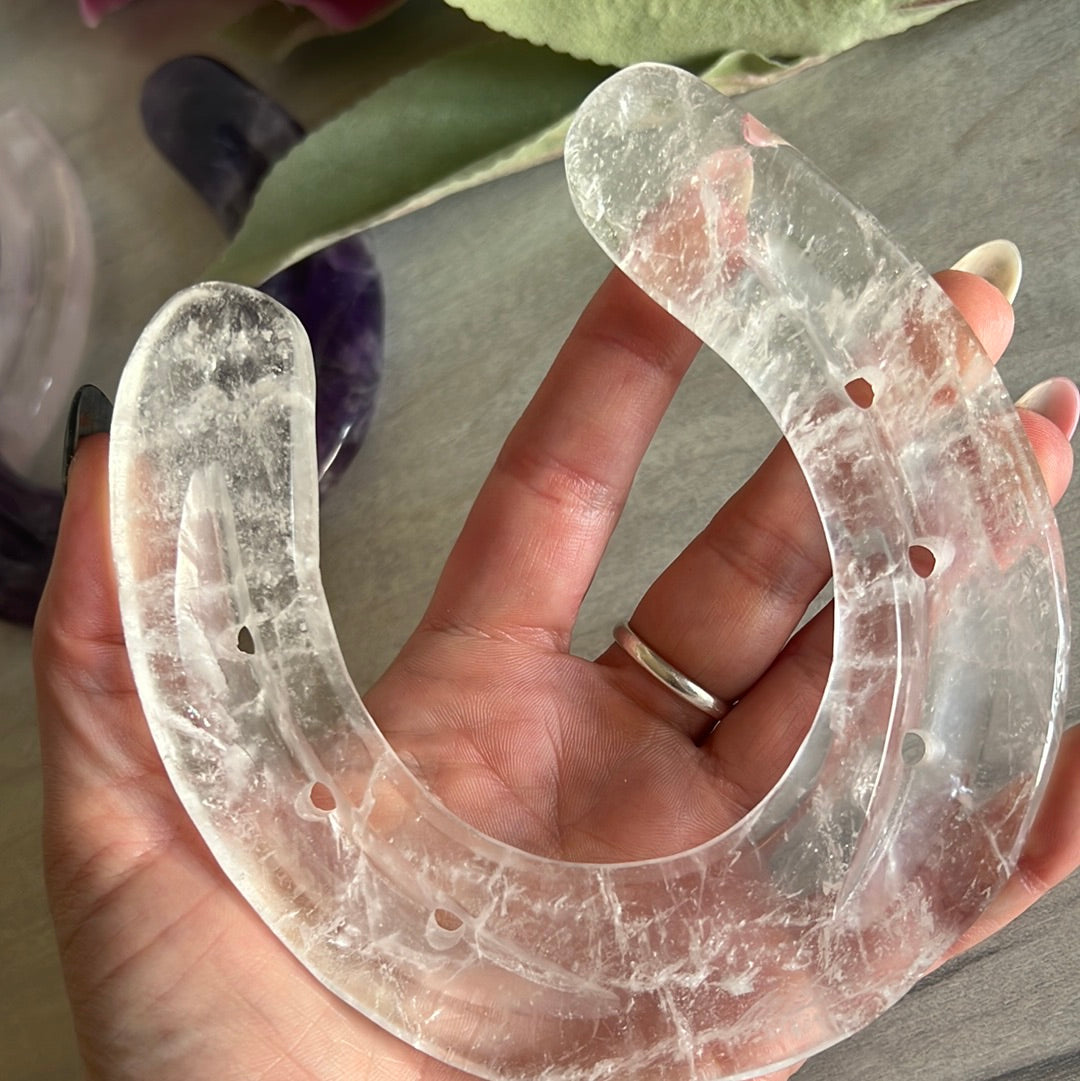 Large Horse Shoe - Wedding good luck gift Hand Crafted
