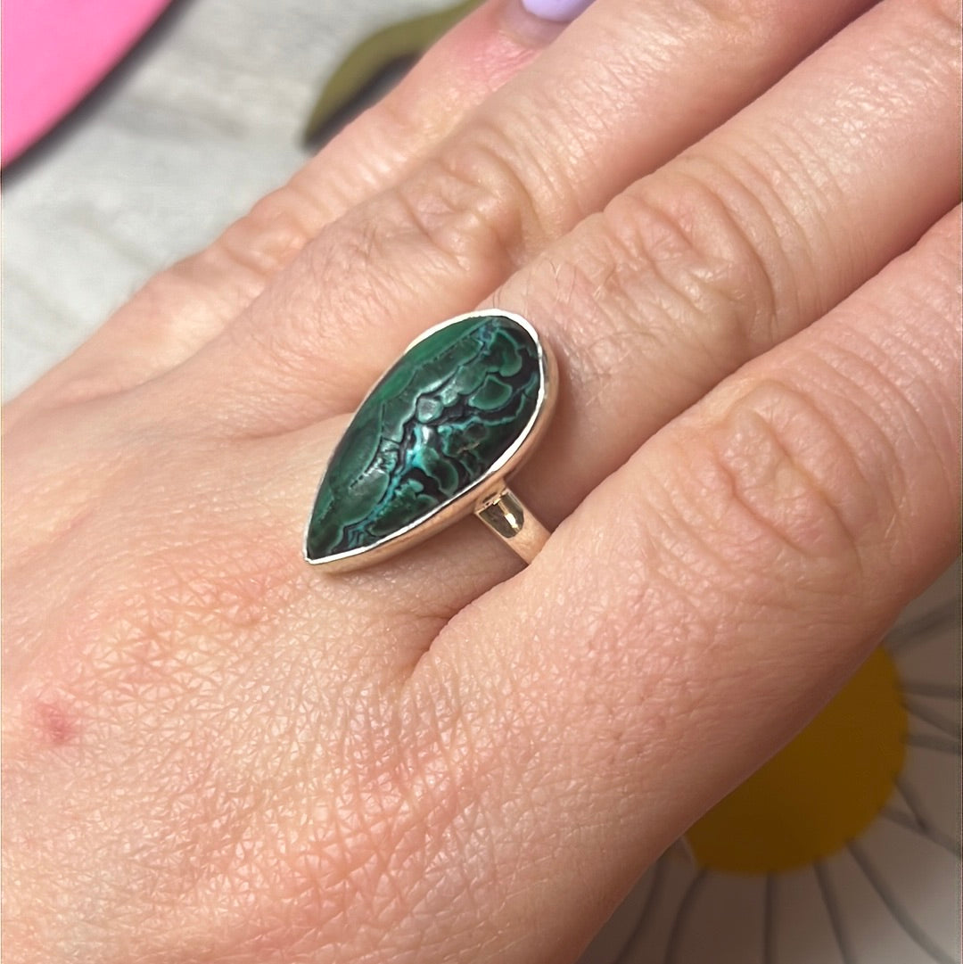 Malacolla 925 Sterling Silver Ring - Size O