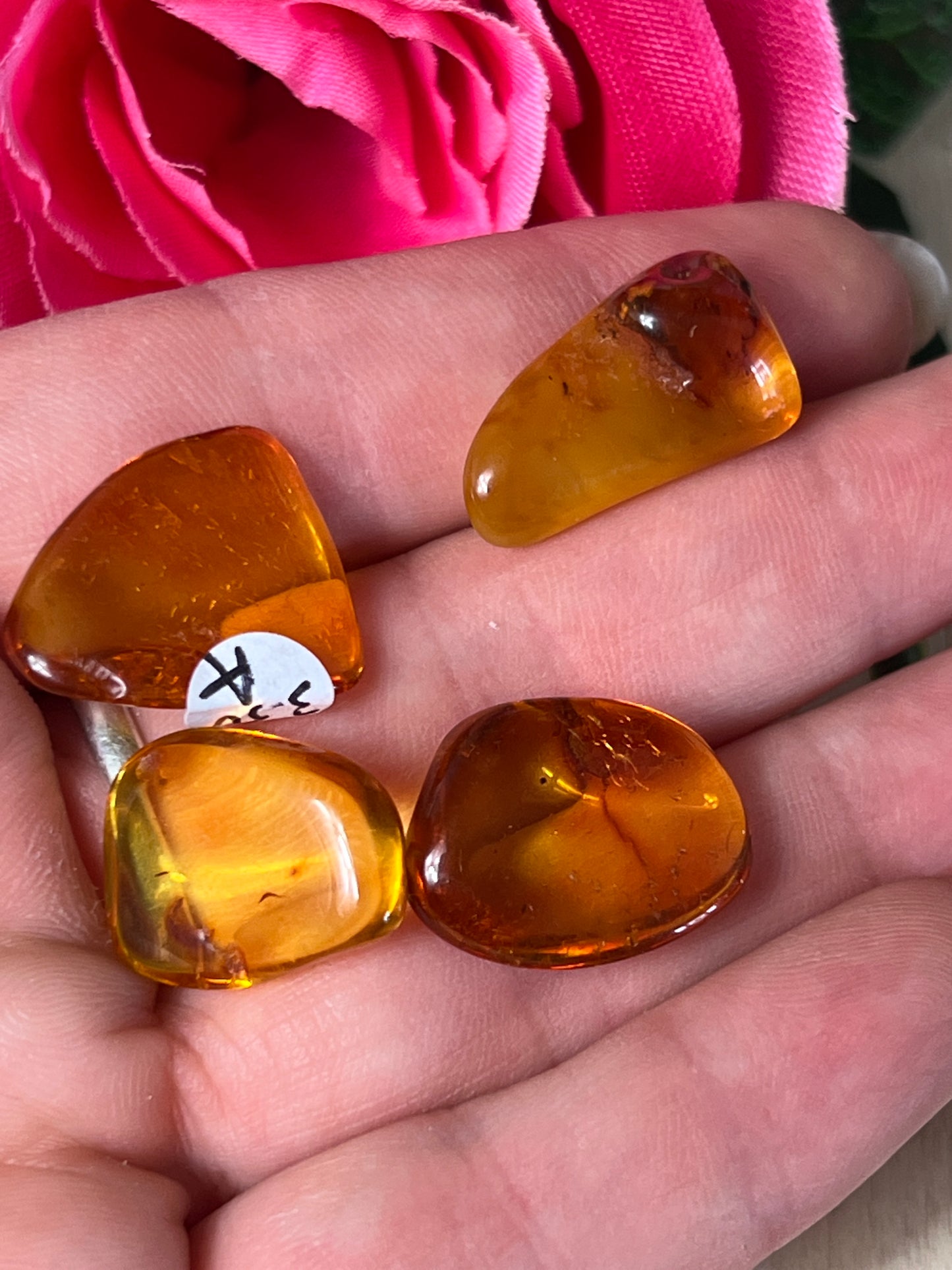 Amber Mini Tumblestone Tumble