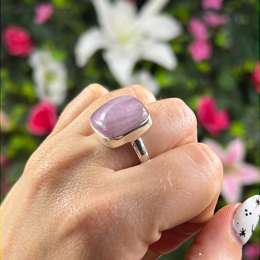 Kunzite 925 Ring - Size S