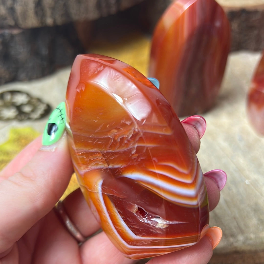 Banded Carnelian Freeform