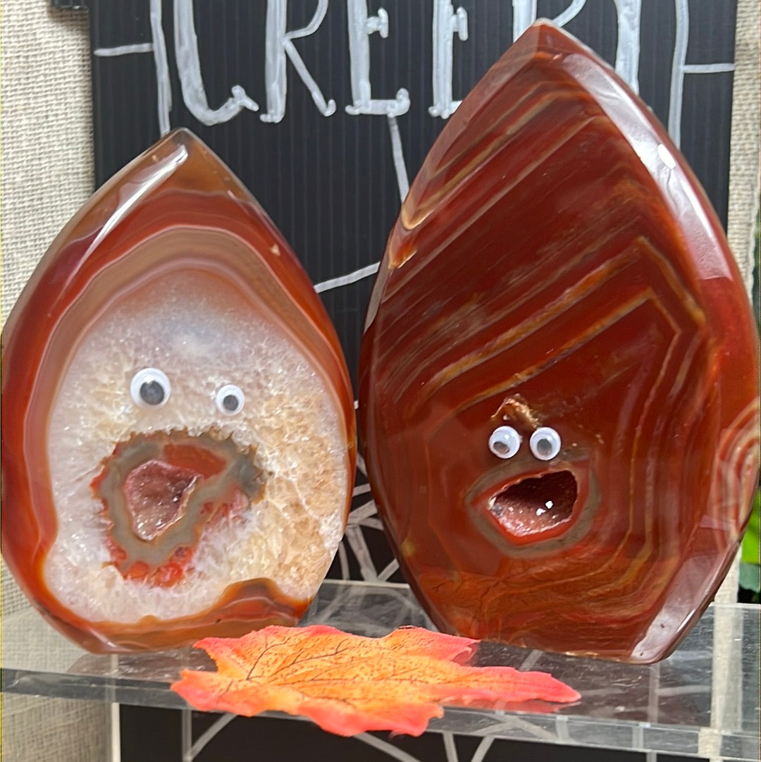 Carnelian Freeform Flame