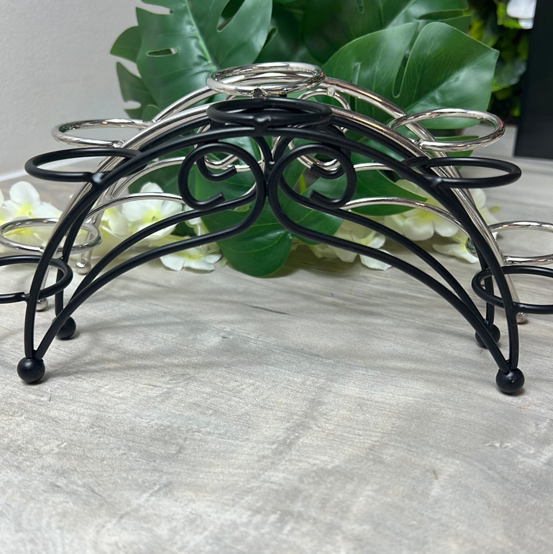 Semi Circle Metal Sphere Display Stand