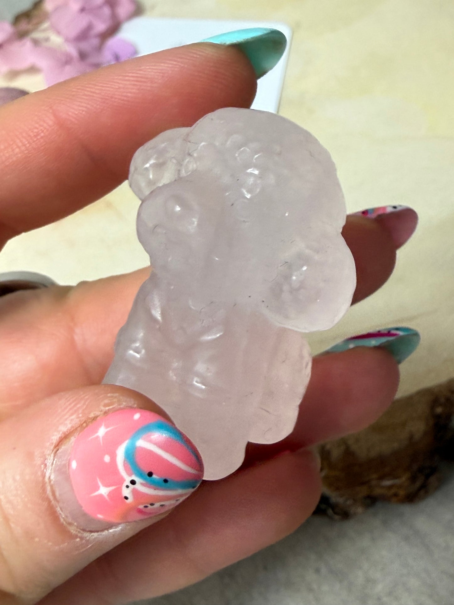 Teddy Dog Carving