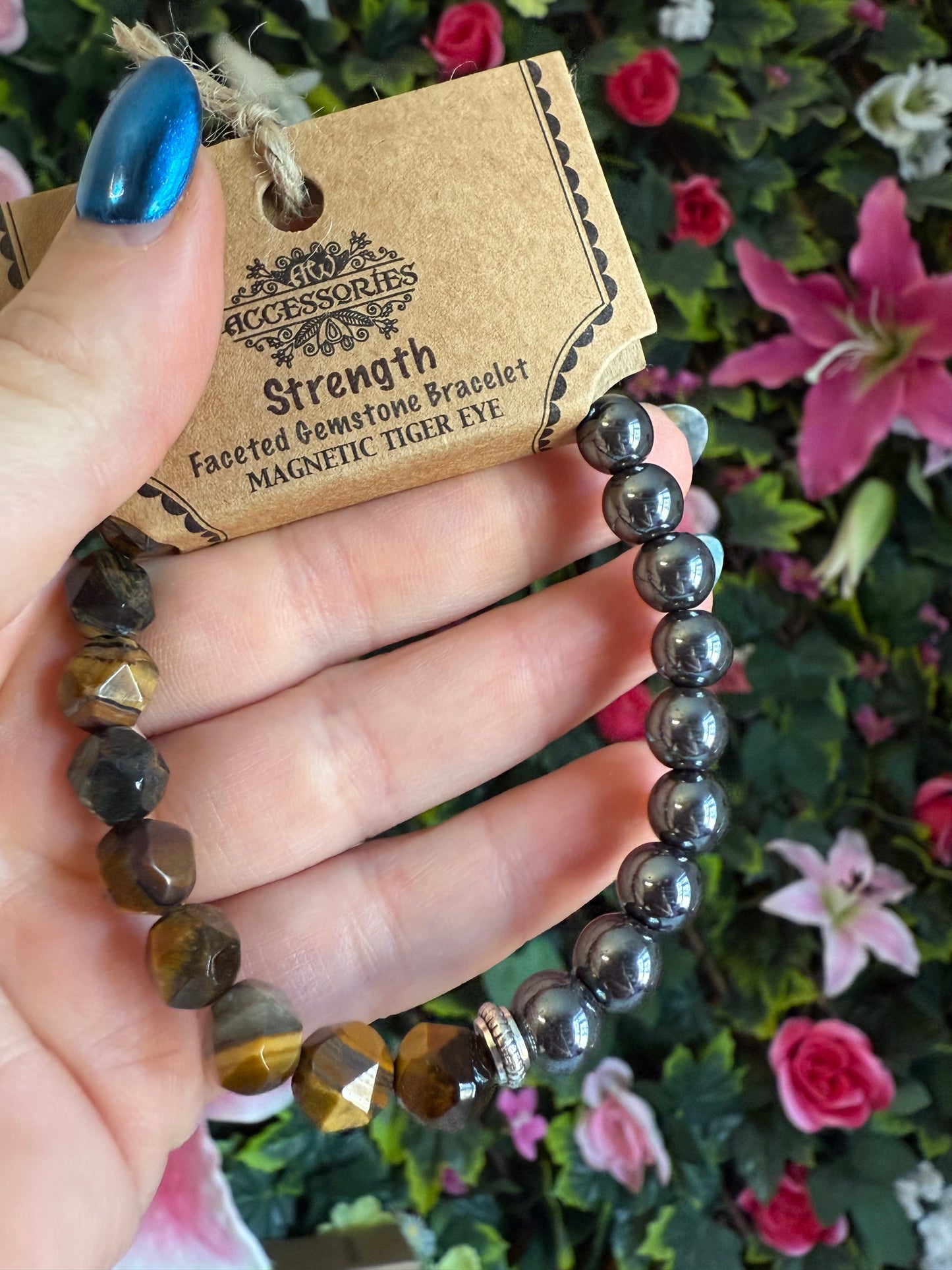 Hematite & Tigers Eye Bracelet