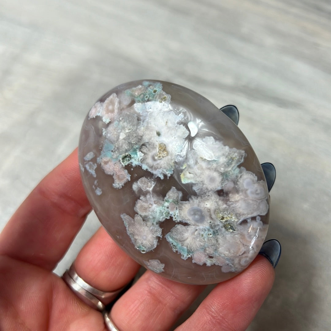 Flower Agate Palm