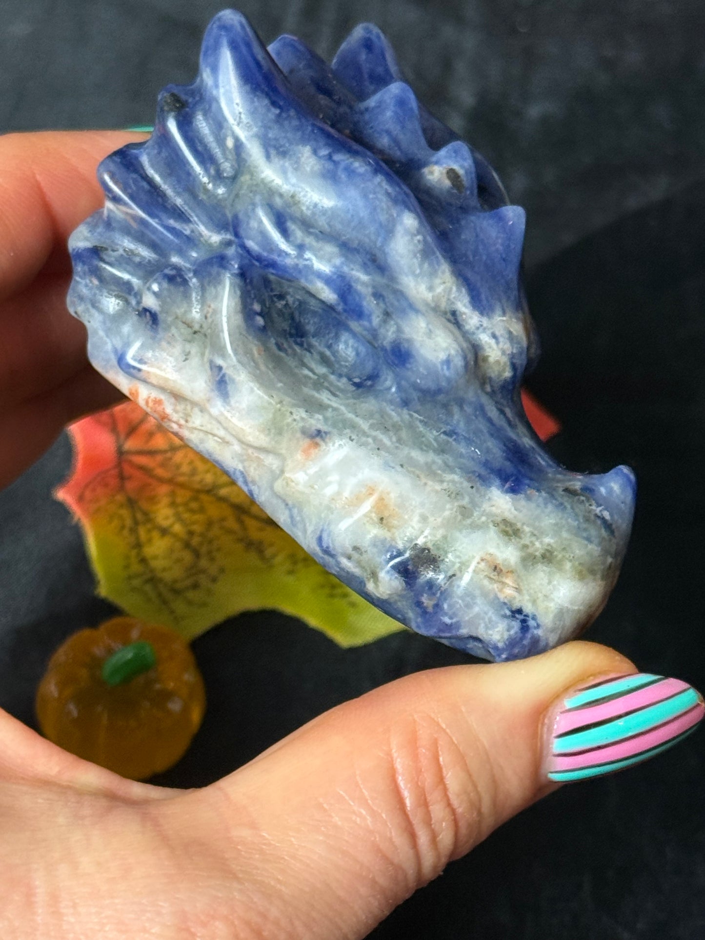 Sodalite Dragon